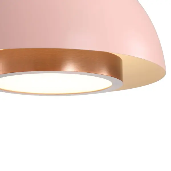 Solsken LED Pendant in Dusty Rose - Image 9
