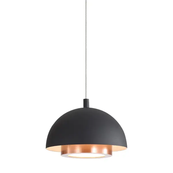 Solsken LED Pendant in Sand Black - Image 3
