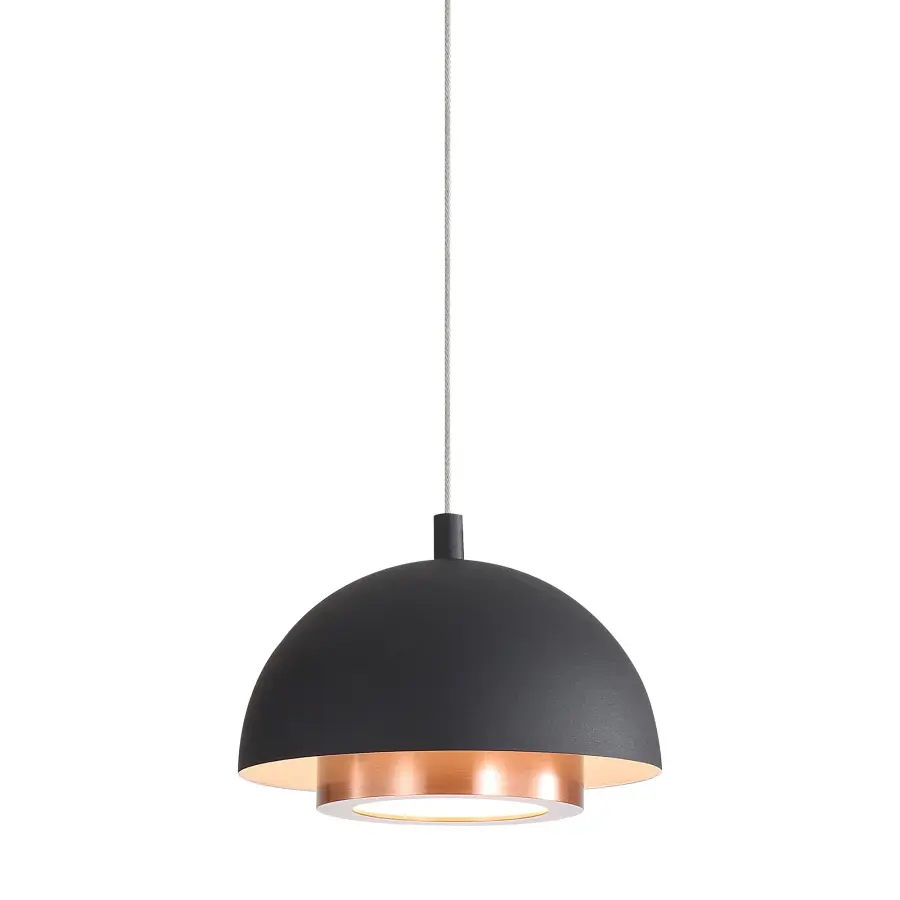 Solsken LED Pendant in Sand Black - Image 3