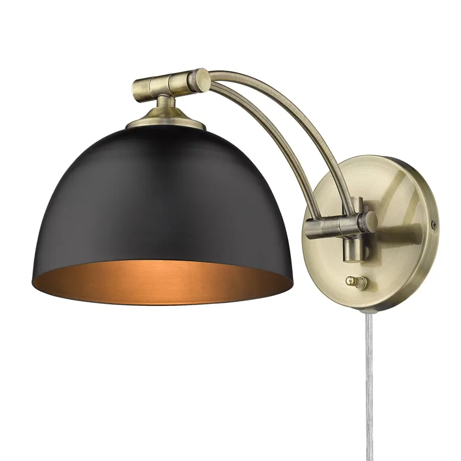 The Swing Arm Wall Lamp by Golden Lighting - Image 1