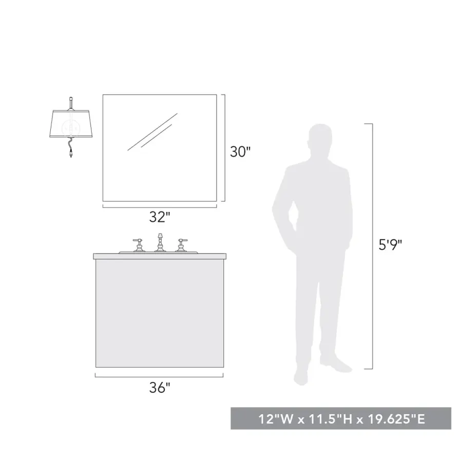 The Swing Arm Wall Lamp by Golden Lighting - Image 10