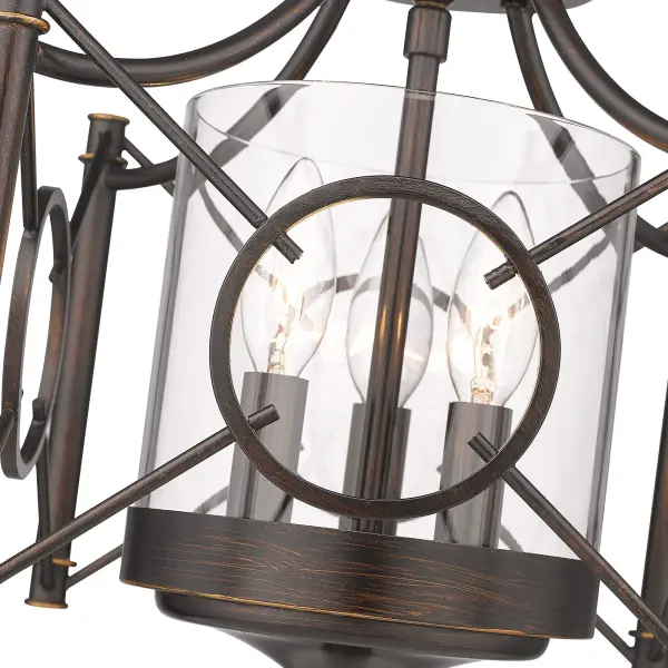 The Semi-Flush Mount by Golden Lighting - Image 3