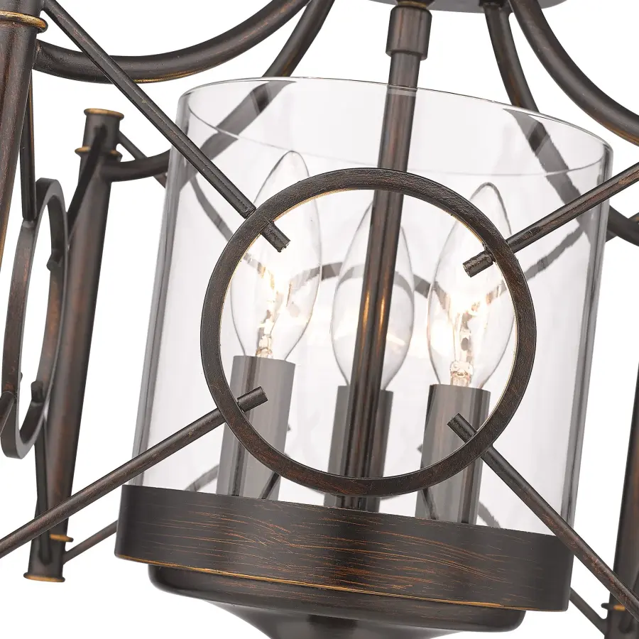 The Semi-Flush Mount by Golden Lighting - Image 3