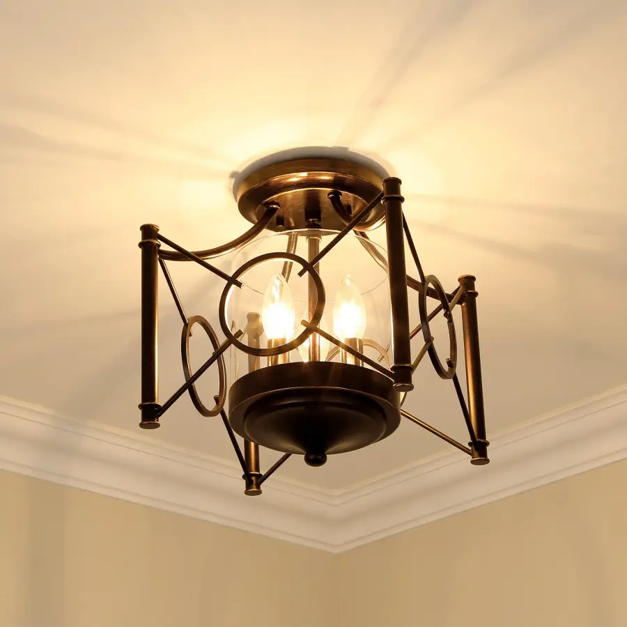 The Semi-Flush Mount by Golden Lighting - Image 4