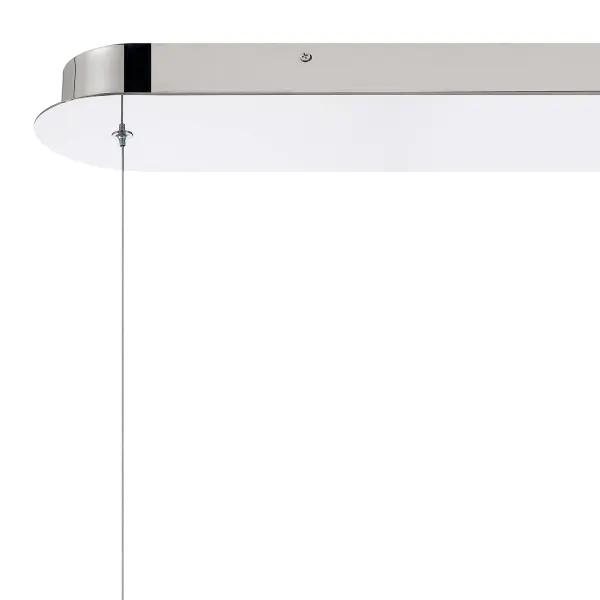 Crystallo Integrated LED Island Light in Polished Nickel - Image 7