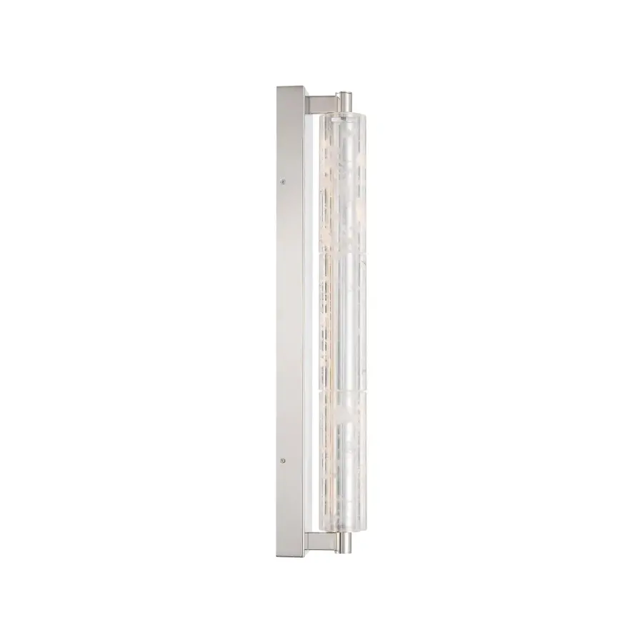 Golden Lighting Crystallo Integrated LED Wall Sconce in Polished Nickel - Image 3