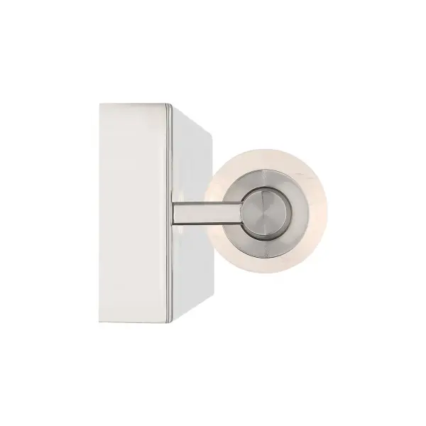 Golden Lighting Crystallo Integrated LED Wall Sconce in Polished Nickel - Image 5