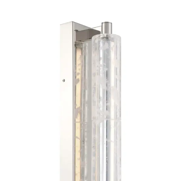 Golden Lighting Crystallo Integrated LED Wall Sconce in Polished Nickel - Image 7