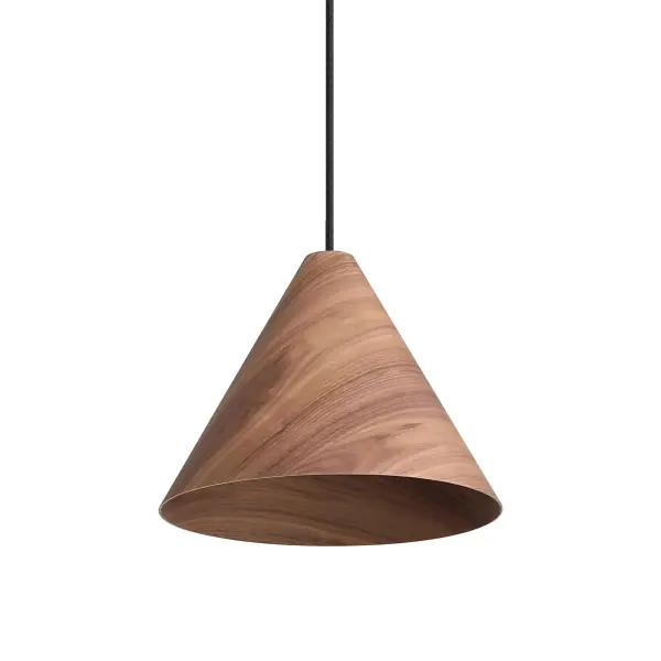Golden Lighting Conique 1-Light Pendant in Dark Walnut - Image 2