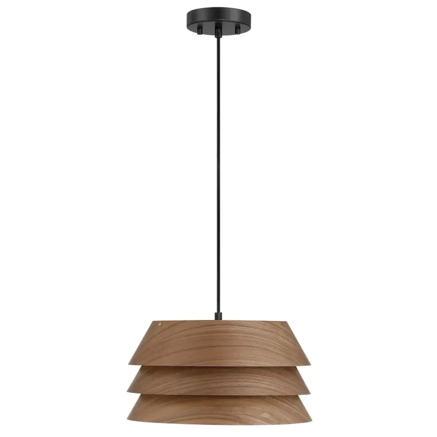 Aalto One Light Pendant in Dark Walnut - Image 2