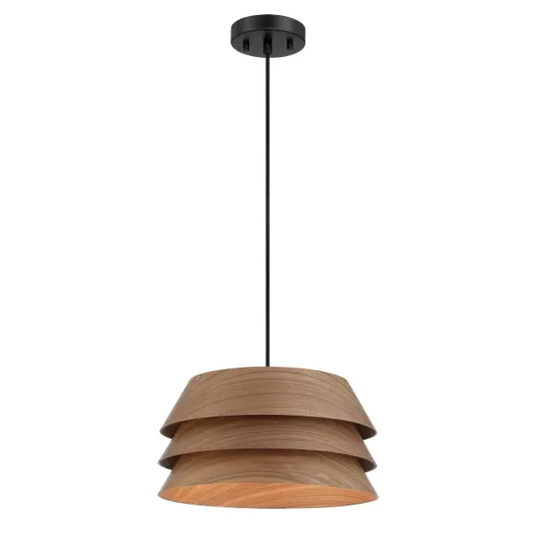 Aalto One Light Pendant in Dark Walnut - Image 3