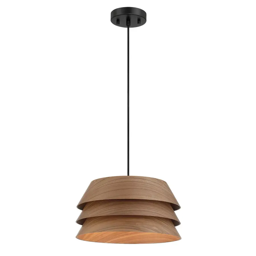 Aalto One Light Pendant in Dark Walnut - Image 3