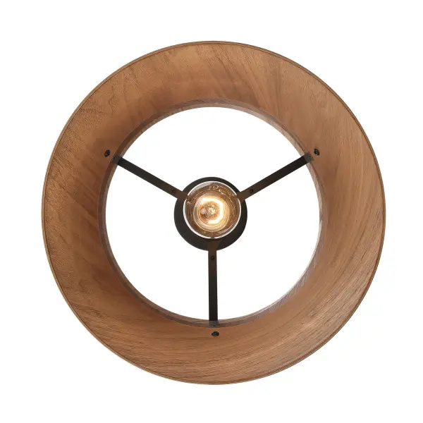 Aalto One Light Pendant in Dark Walnut - Image 5