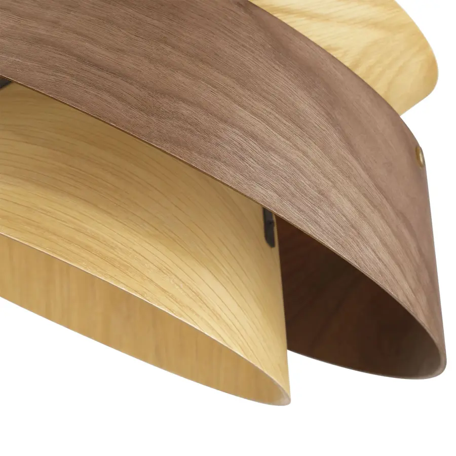 Aalto One Light Pendant in Dark Walnut-Light Walnut - Image 7