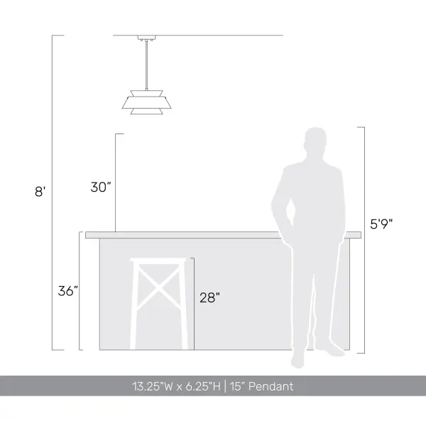 Aalto One Light Pendant in Dark Walnut-Light Walnut - Image 10