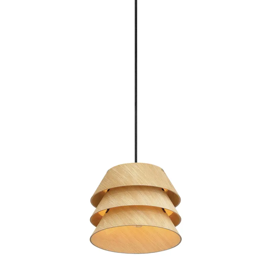 Aalto One Light Pendant in Light Walnut - Image 4