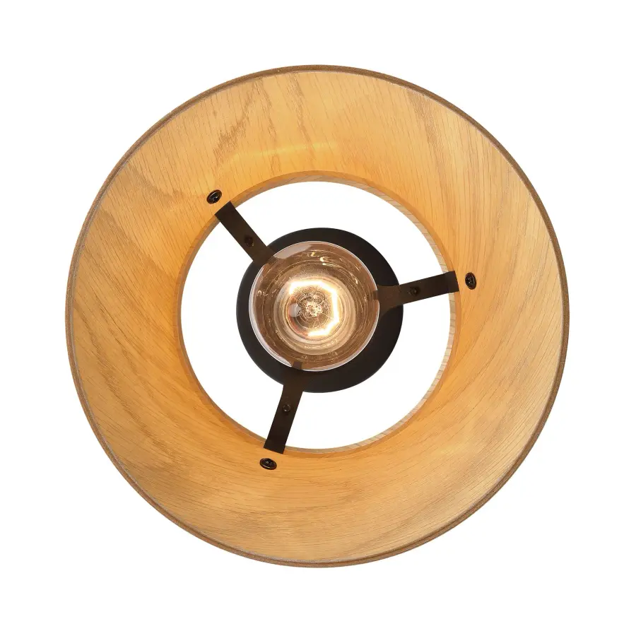 Aalto One Light Pendant in Light Walnut - Image 5