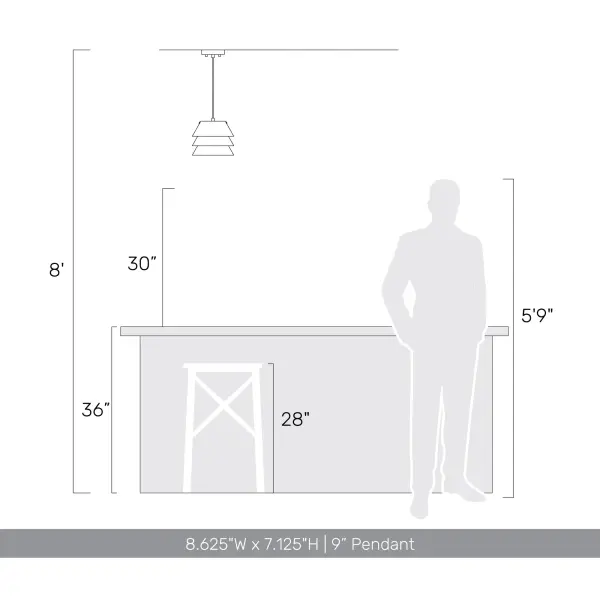 Aalto One Light Pendant in Light Walnut - Image 7