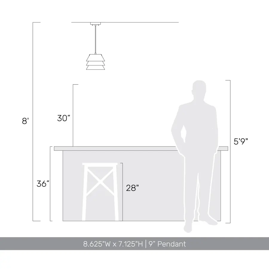 Aalto One Light Pendant in Light Walnut - Image 7