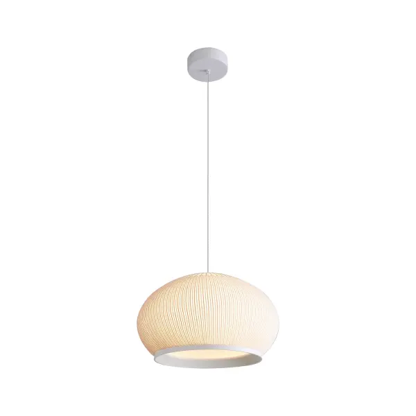 Golden Lighting Tela Integrated LED 11" Pendant in Sand Yellow - Image 3