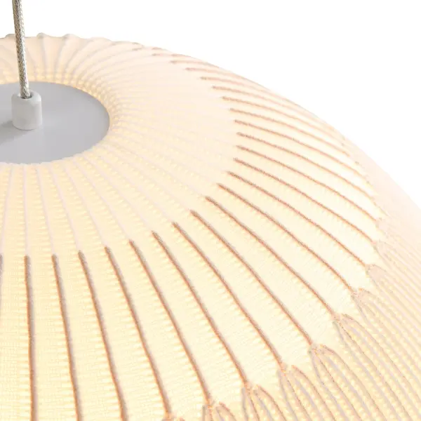 Golden Lighting Tela Integrated LED 11" Pendant in Sand Yellow - Image 4