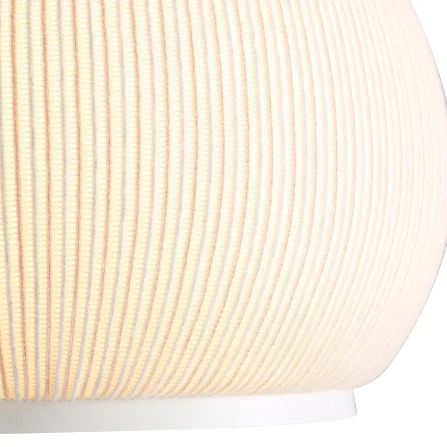 Golden Lighting Tela Integrated LED 11" Pendant in Sand Yellow - Image 5