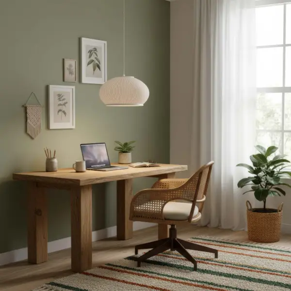 Golden Lighting Tela Integrated LED 11" Pendant in Sand Yellow - Image 6