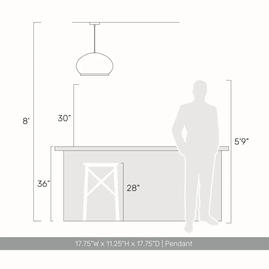 Golden Lighting Tela Integrated LED 11" Pendant in Sand Yellow - Image 9
