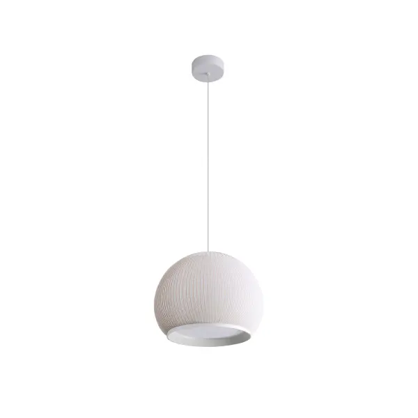 Golden Lighting Tela Integrated LED 14" Pendant in Sand Yellow - Image 3