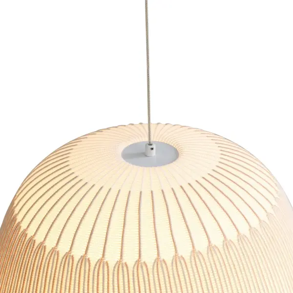 Golden Lighting Tela Integrated LED 18" Pendant in Sand Yellow - Image 5
