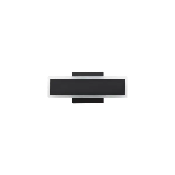 Golden Lighting Obsidian 12" Integrated LED Outdoor Wall Sconce in Sand Black - Image 4