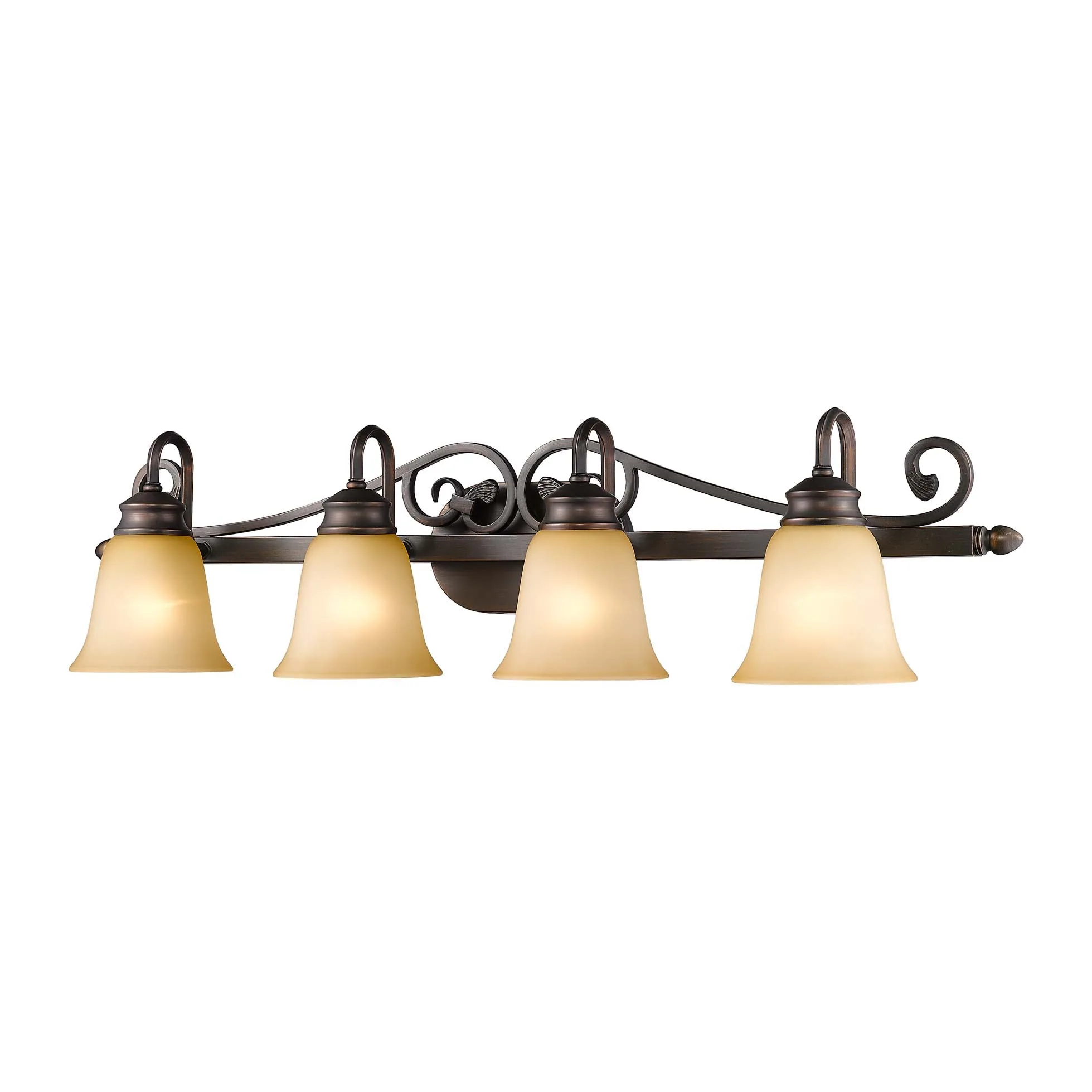 Belle Meade 4-light Vanity in Rubbed Bronze