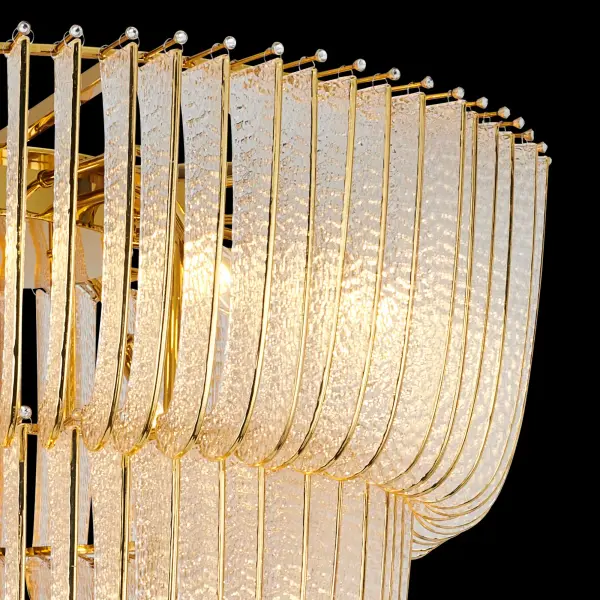 Ziva Shahi 29-Light Chandelier in Titanium Gold - Image 2
