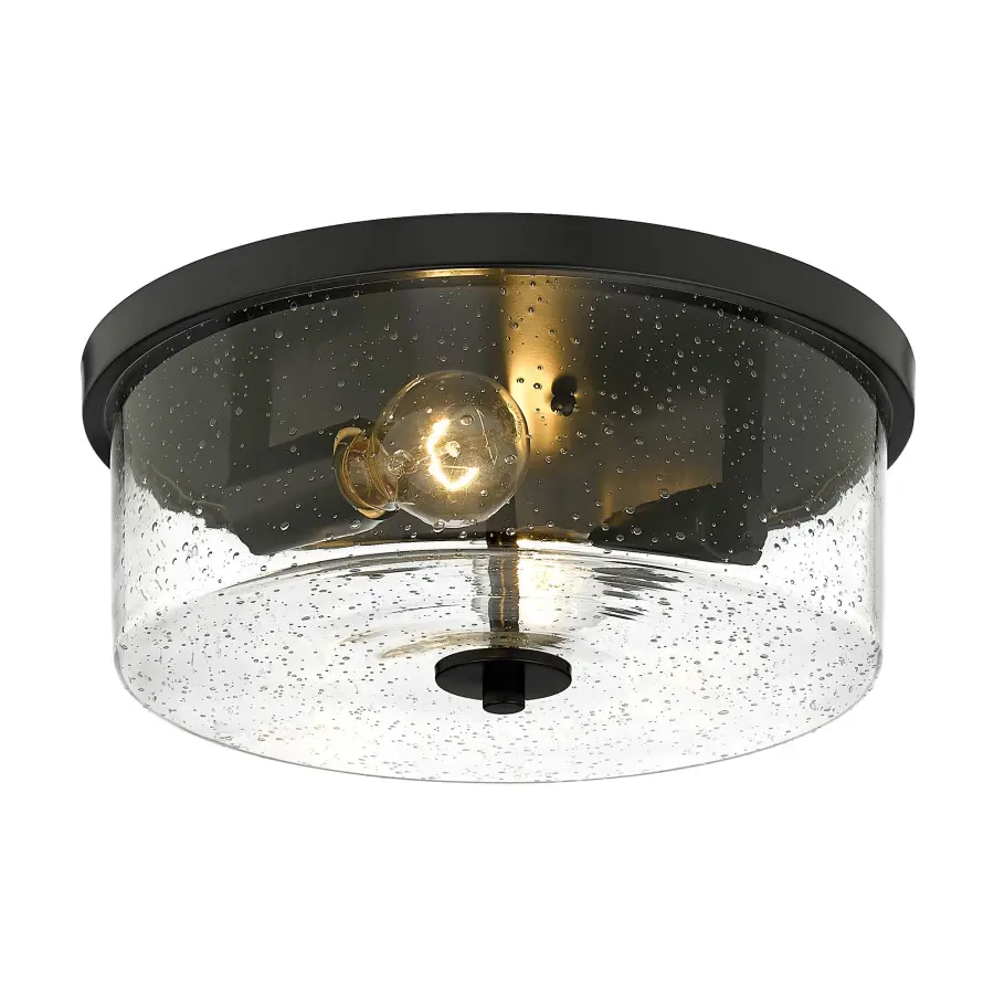 Rayne Two Light Flush Mount in Matte Black - Image 3