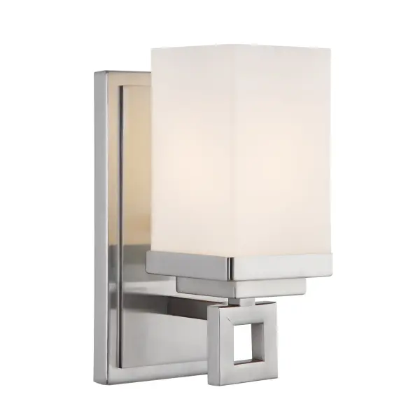 Golden Lighting Nelio 1-Light Vanity in Pewter - Image 1