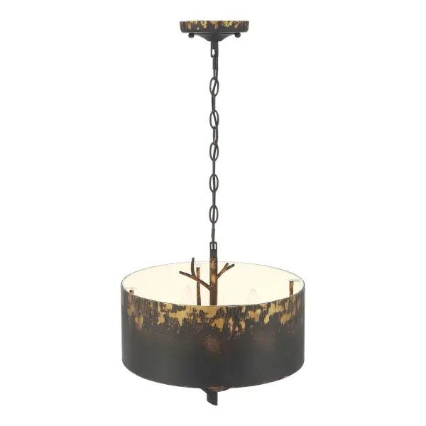 Arboreal Four Light Pendant in Antique Black Iron - Image 7