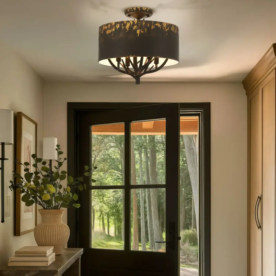 The Semi-Flush Mount by Golden Lighting - Image 11