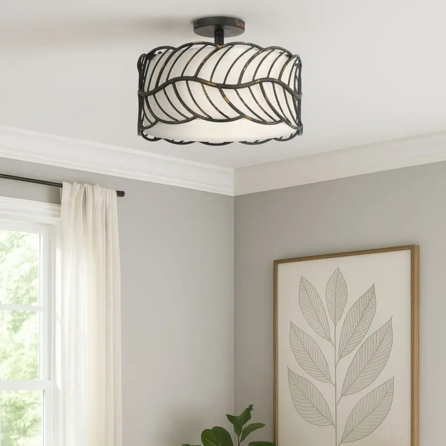 The Semi-Flush Mount by Golden Lighting - Image 7