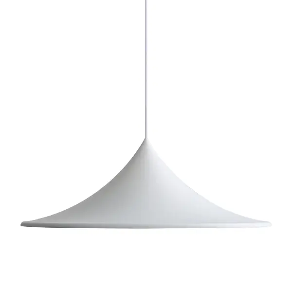 The Vistara pendant combines minimalist design with a distinctive sandy texture that softly diffuses light. Its generous 28-inch diameter makes a bold statement while the neutral Sand White finish adapts to various interiors.