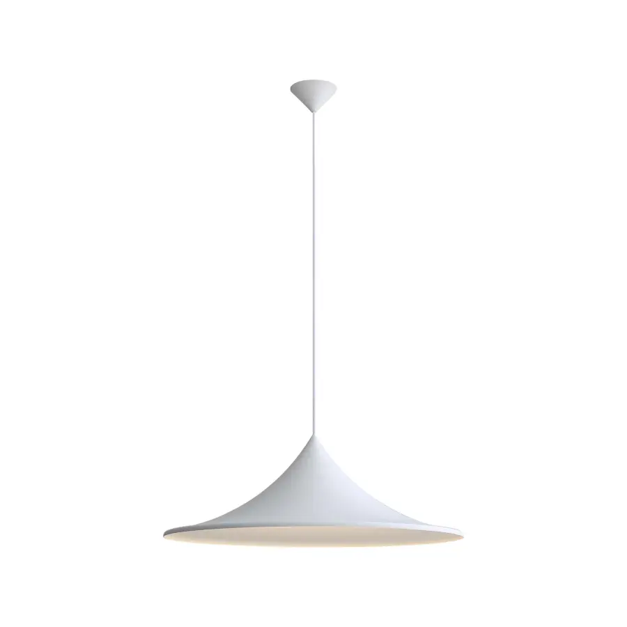 Golden Lighting Vistara 1-Light Pendant in Sand White - Image 2