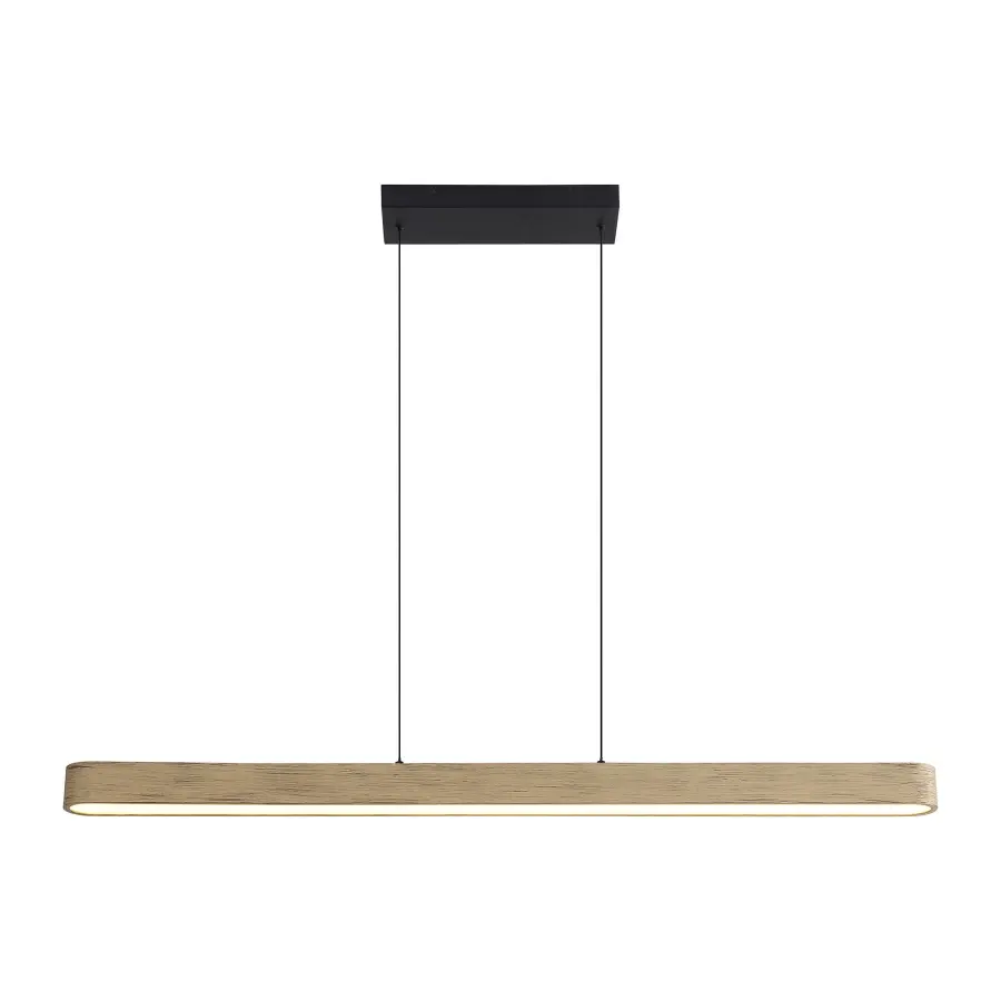 Silva LED Linear Pendant in Driftwood - Image 4