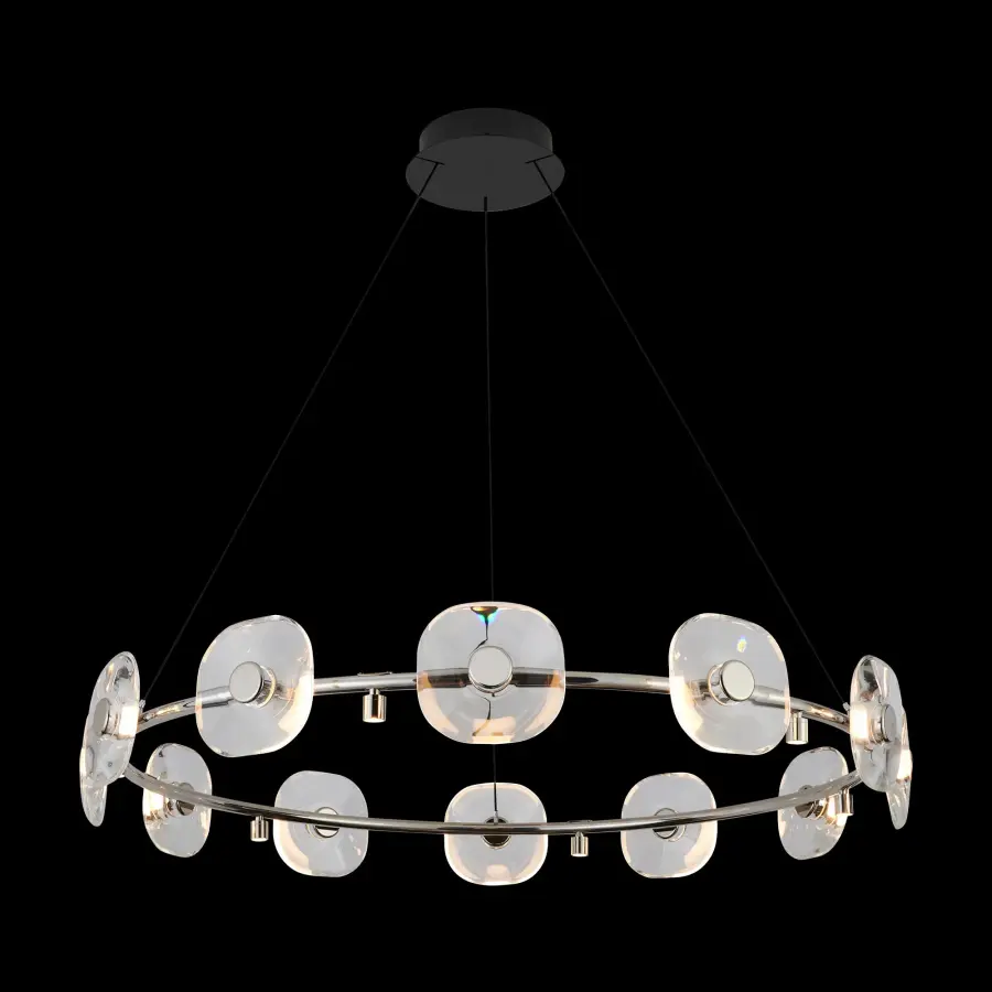Ziva Celestia 12-Light Integrated LED Chandelier - Image 1