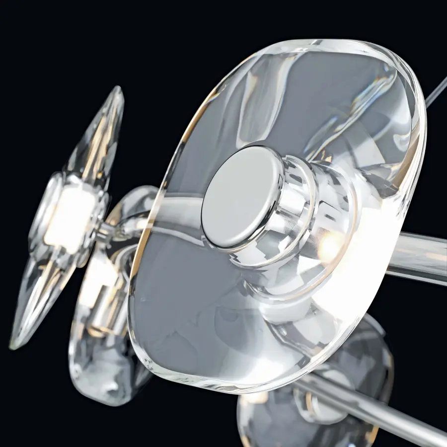 Ziva Celestia 12-Light Integrated LED Chandelier - Image 3