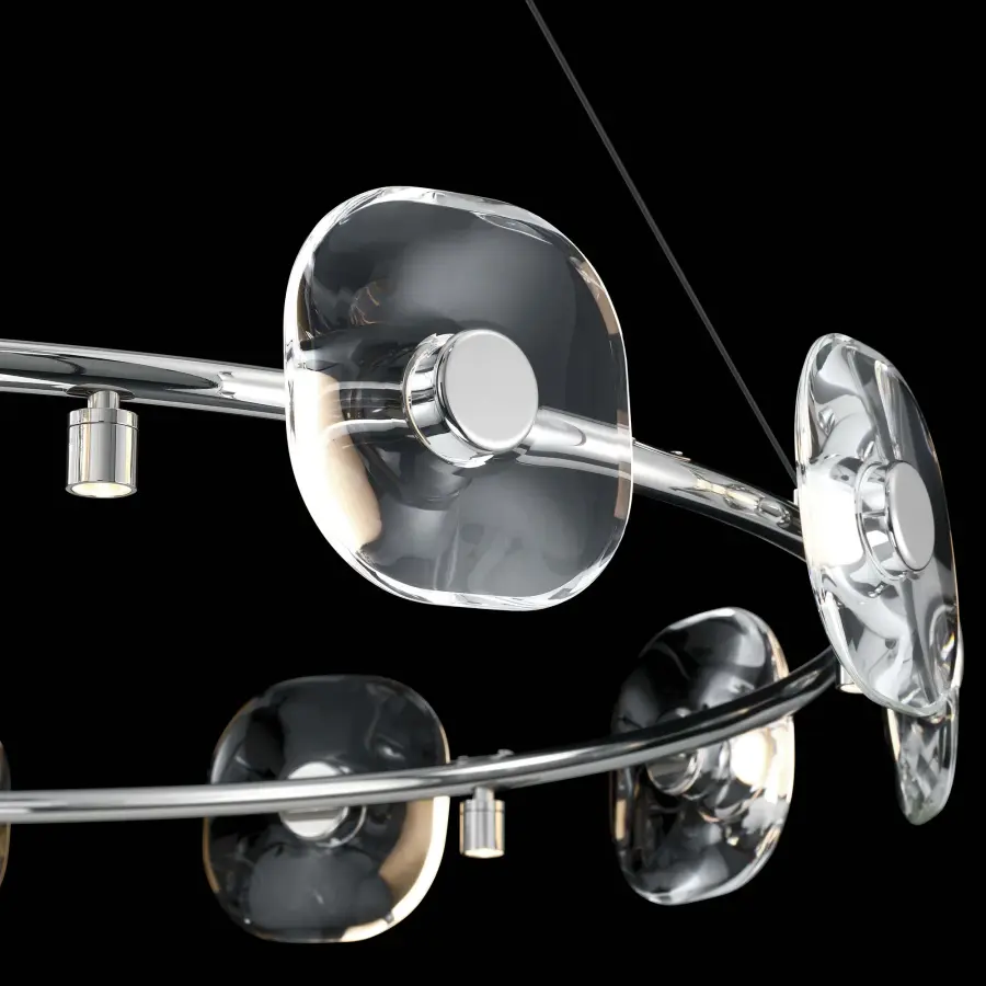 Ziva Celestia 12-Light Integrated LED Chandelier - Image 6