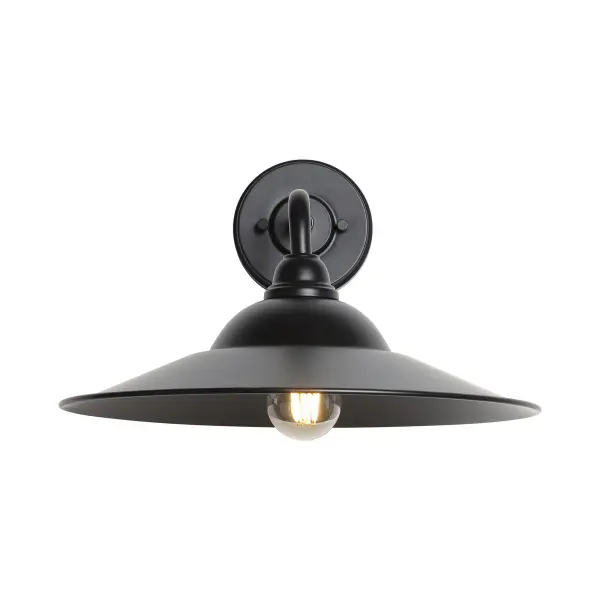 Croma 1-Light Wall Sconce in Matte Black - Image 2
