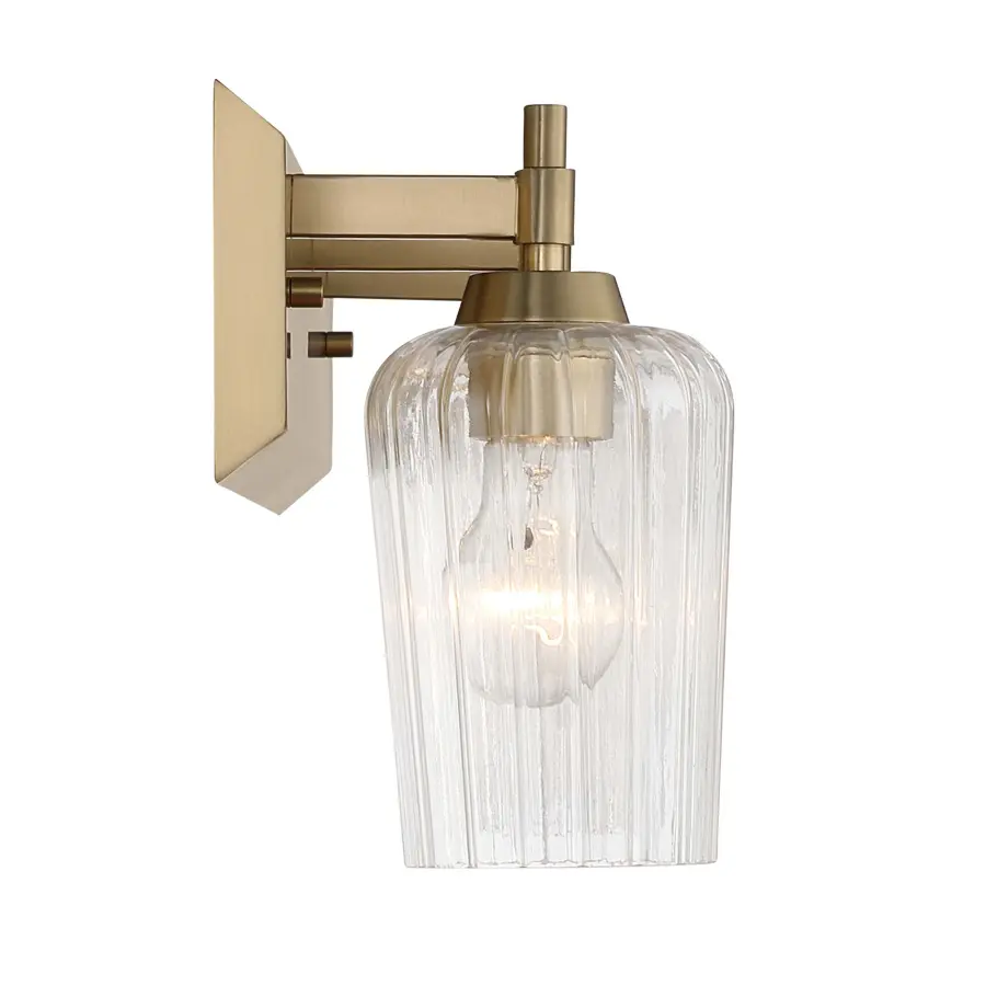Brilia 3-Light Vanity in Brushed Champagne Brass - Image 6