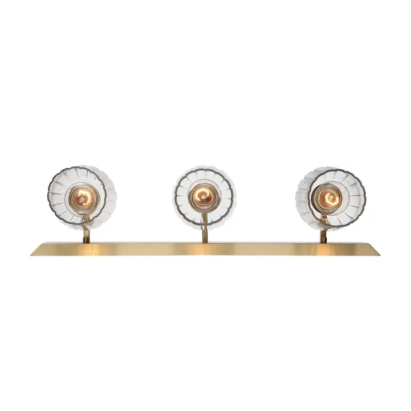 Brilia 3-Light Vanity in Brushed Champagne Brass - Image 7