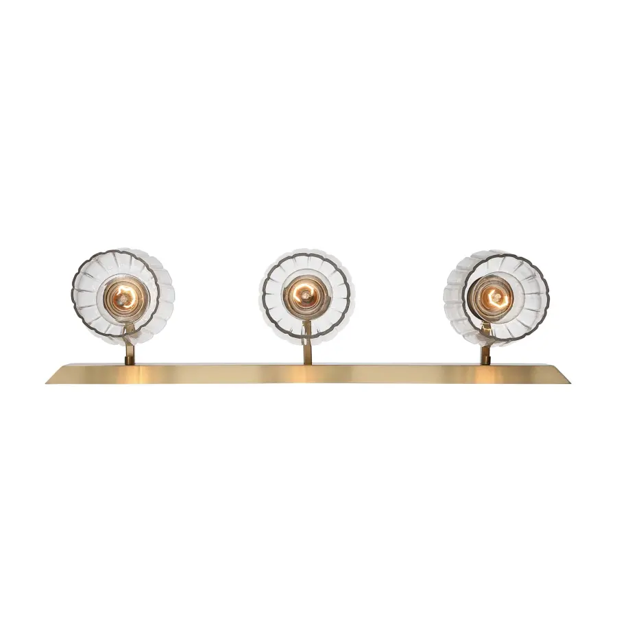 Brilia 3-Light Vanity in Brushed Champagne Brass - Image 7