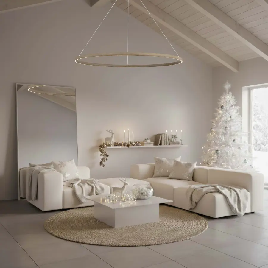 Golden Lighting Veritas Integrated LED Chandelier - Image 4