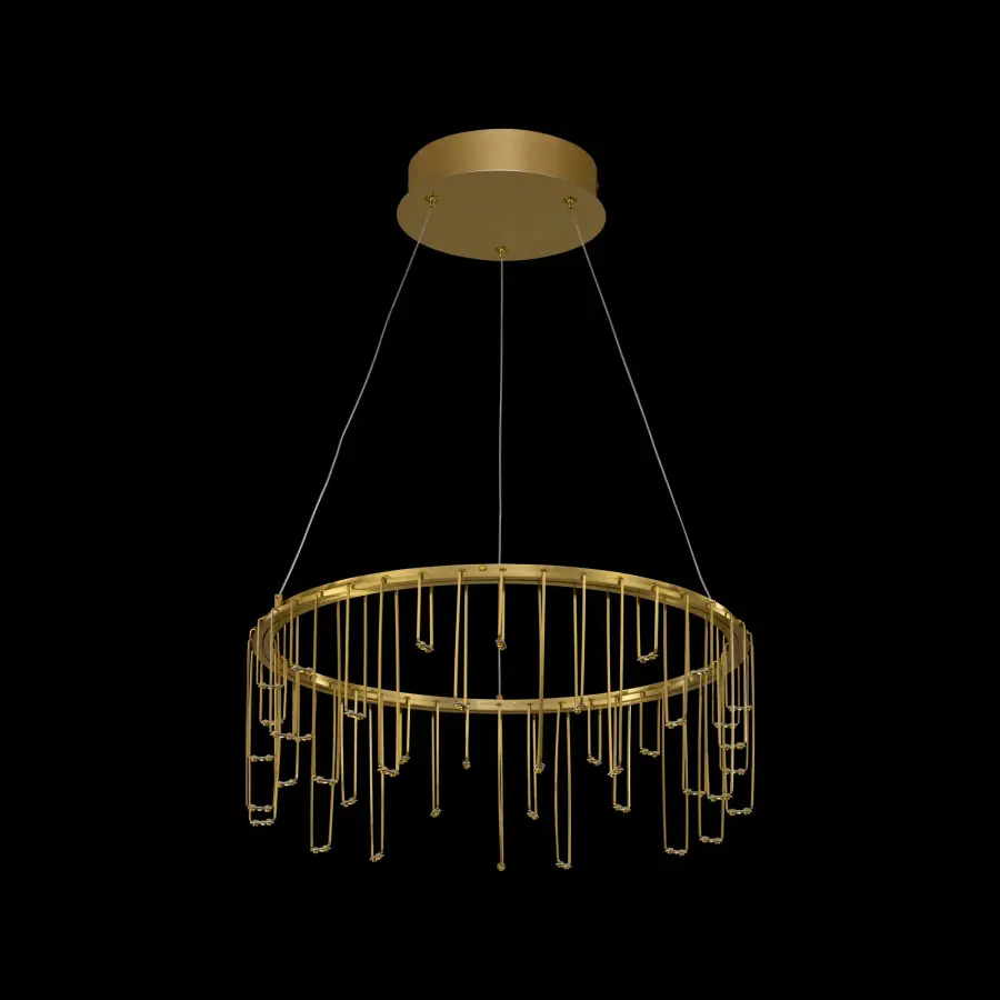 Golden Lighting Lucerna Integrated LED 14" Chandelier - Image 2